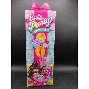 Barbie Party Unboxed Pet Birthday Series Toy Set